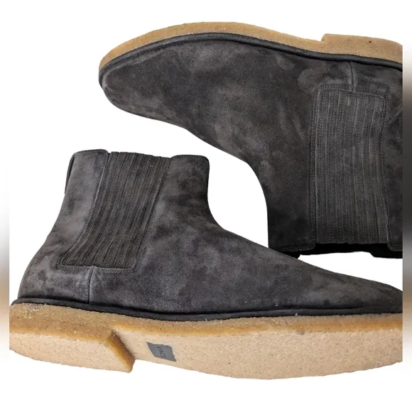 VINCE Beacon Brown Suede Chelsea Boots...Size ..EU 45.5...US 11.5