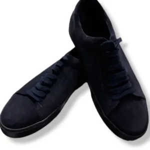 Vince Black Suede Noble Lace-up Sneaker SZ 10M