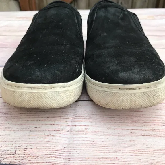 Vince Black Suede Sneakers