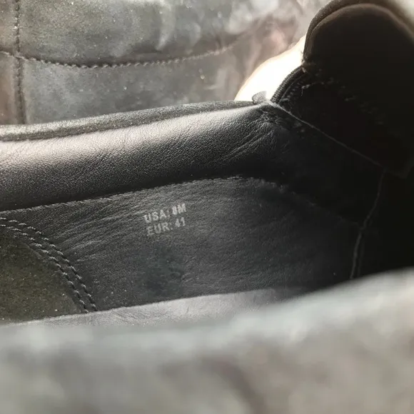 Vince Black Suede Sneakers