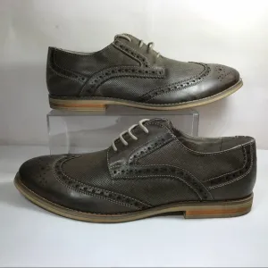 Vince Camuto Brand Men’s Bruno Leather Shoes Sz 8.5 Brown