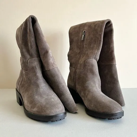 Vince Camuto Jorshie Suede Leather Over The Knee Boots 6.5