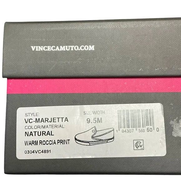 VINCE CAMUTO Marjetta Slip On Sneaker Snake $79 Retail NWT