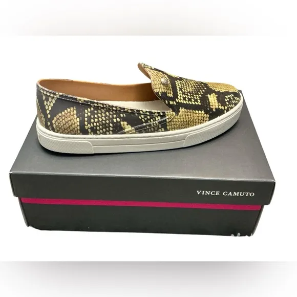 VINCE CAMUTO Marjetta Slip On Sneaker Snake $79 Retail NWT