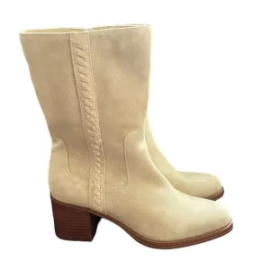 Vince Camuto NWT Oil and Water-Repellent Mid-Shaft Suede Boots -Zelcinna Size 11