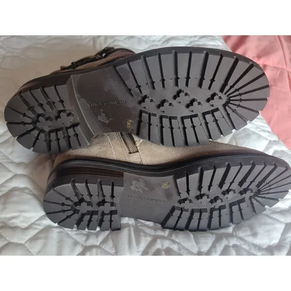 Vince Camuto Suede Cycling Boots Women's Size 7.5