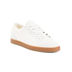VINCE Chalk Leather Kameron Sneakers