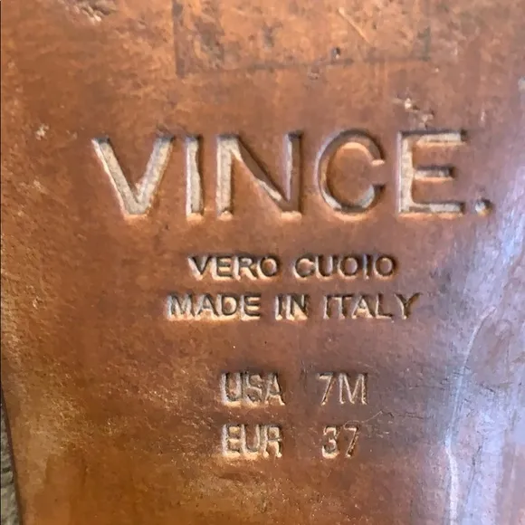 Vince Haider Brown Suede Boots sz 7 blogger Favorite