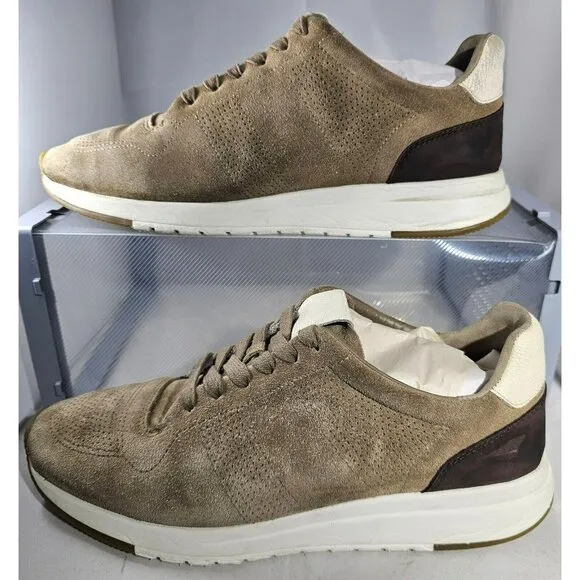 Vince “Pierce” Low Top Mens Sneaker Color Flint Size 9M