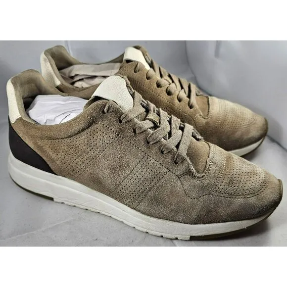 Vince “Pierce” Low Top Mens Sneaker Color Flint Size 9M