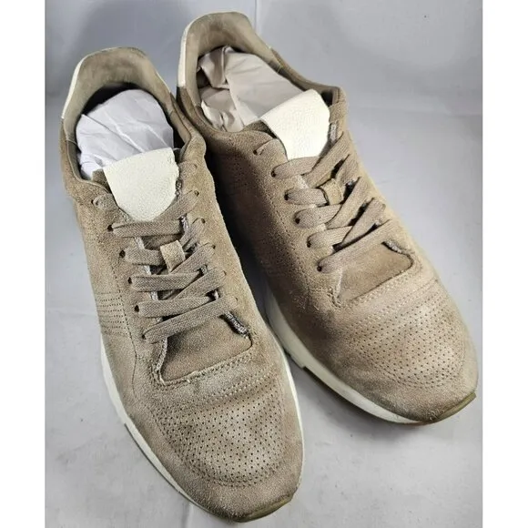 Vince “Pierce” Low Top Mens Sneaker Color Flint Size 9M