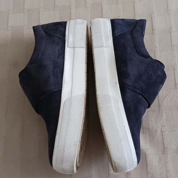Vince Suede Blair Velcro Tab Sneakers