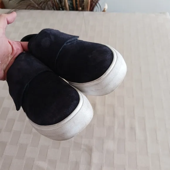 Vince Suede Blair Velcro Tab Sneakers