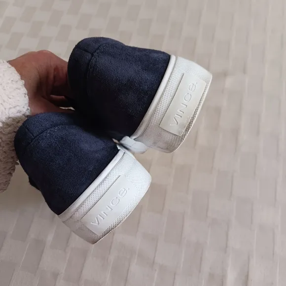 Vince Suede Blair Velcro Tab Sneakers