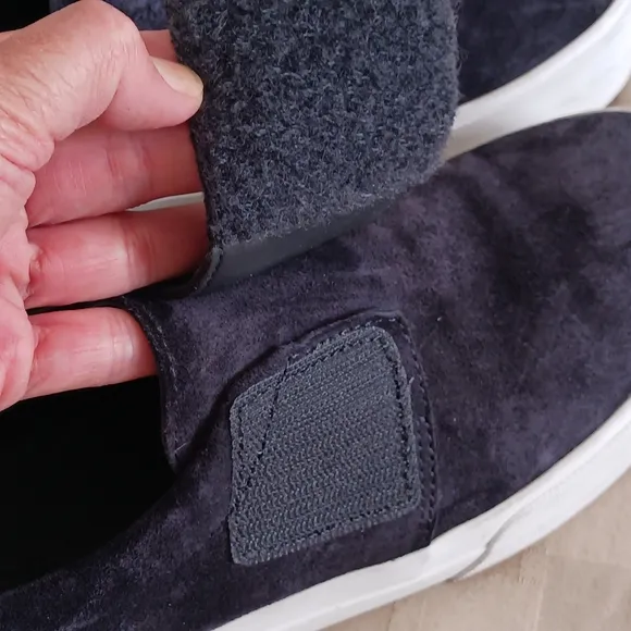 Vince Suede Blair Velcro Tab Sneakers