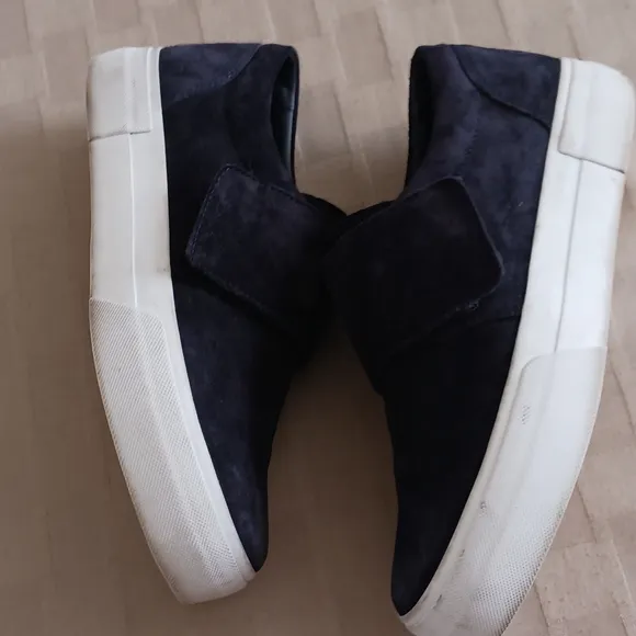 Vince Suede Blair Velcro Tab Sneakers
