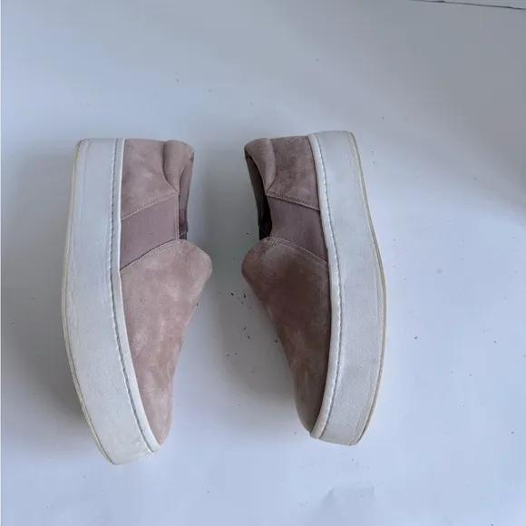 VINCE Warren Flatform Suede Sneakers. Size 7