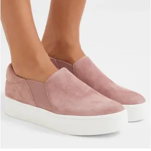VINCE Warren Flatform Suede Sneakers. Size 7