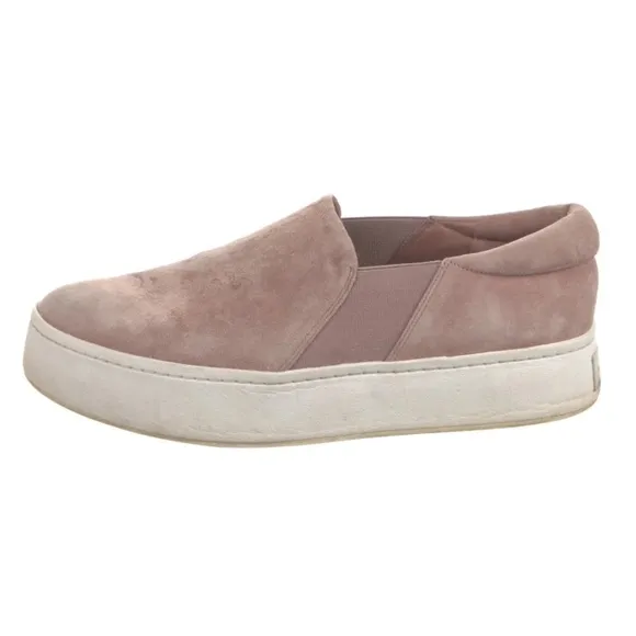 VINCE Warren Flatform Suede Sneakers. Size 7