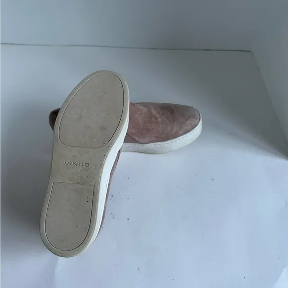 VINCE Warren Flatform Suede Sneakers. Size 7