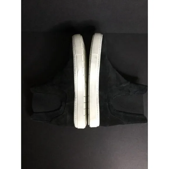 Vince Women's Nira Suede High-Top Slip on Suede Sneakers Almond Toe Size 8 M