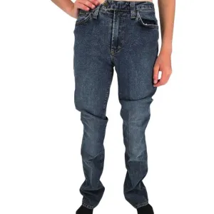 Vintage 1990s Y2K Dolce &amp; Gabbana Womens Sz 4 Dark Wash Bootcut Blue Jeans