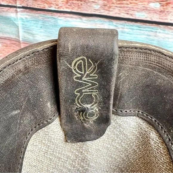 Vintage Acme Leather Western Cowboy Studded Boots