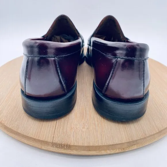 Vintage G H Bass Weejuns Shoes Mens 11 Brown Leather Penny Loafers Levin