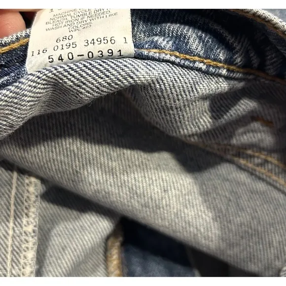 Vintage Levis 540 Jeans Mens 34X32 Blue Relaxed Fit Made In USA