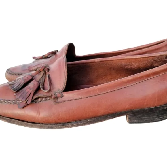 Vintage Ralph Lauren Polo Loafers/Genuine Leather Slip-On Dress Shoes 10.5