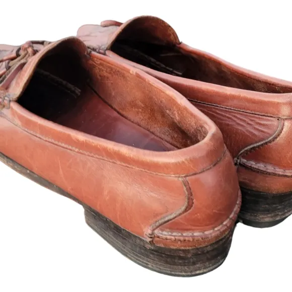 Vintage Ralph Lauren Polo Loafers/Genuine Leather Slip-On Dress Shoes 10.5