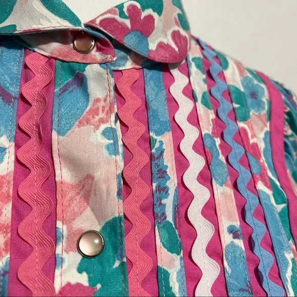 Vintage shirt dress i.magnin vintage 60s 70s MODELS COAT box:009: