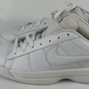 Vintage Unworn Nike Solid White Classic Sneakers Shoes Mens 14 Low Top