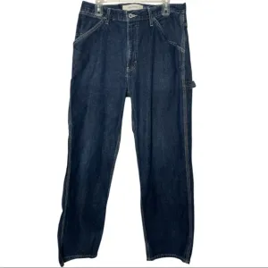 Vintage Y2K gap men’s carpenter denim jeans 100% cotton size 34x 32