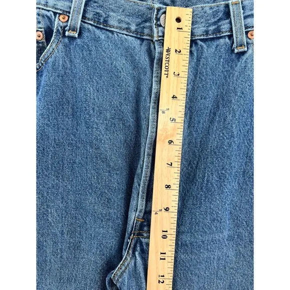 Vintage Y2K LEVI'S 501 Jeans Mens 40X30 (36x30 Actual) USA Button Fly Blue Denim