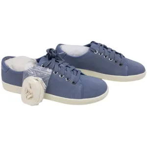 Vionic Brinley Women's Suede Sneakers  Light Blue  7