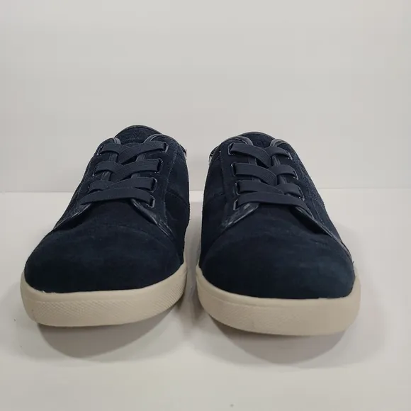 Vionic Navy Jean Suede Orthodic Sneakers Women Size 9.5W