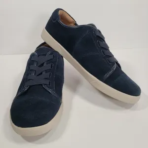 Vionic Navy Jean Suede Orthodic Sneakers Women Size 9.5W