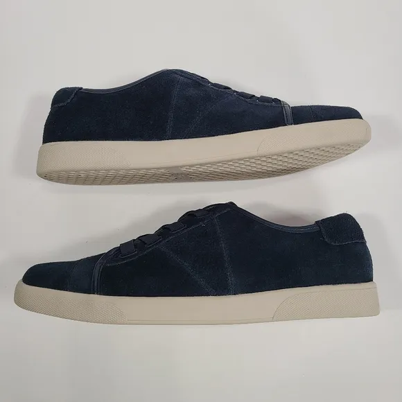 Vionic Navy Jean Suede Orthodic Sneakers Women Size 9.5W