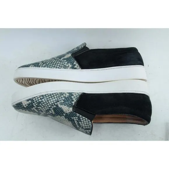 Vionic Splendid Midi Slip On Sneaker Casual Faux Snake Women's Shoes Sz 11