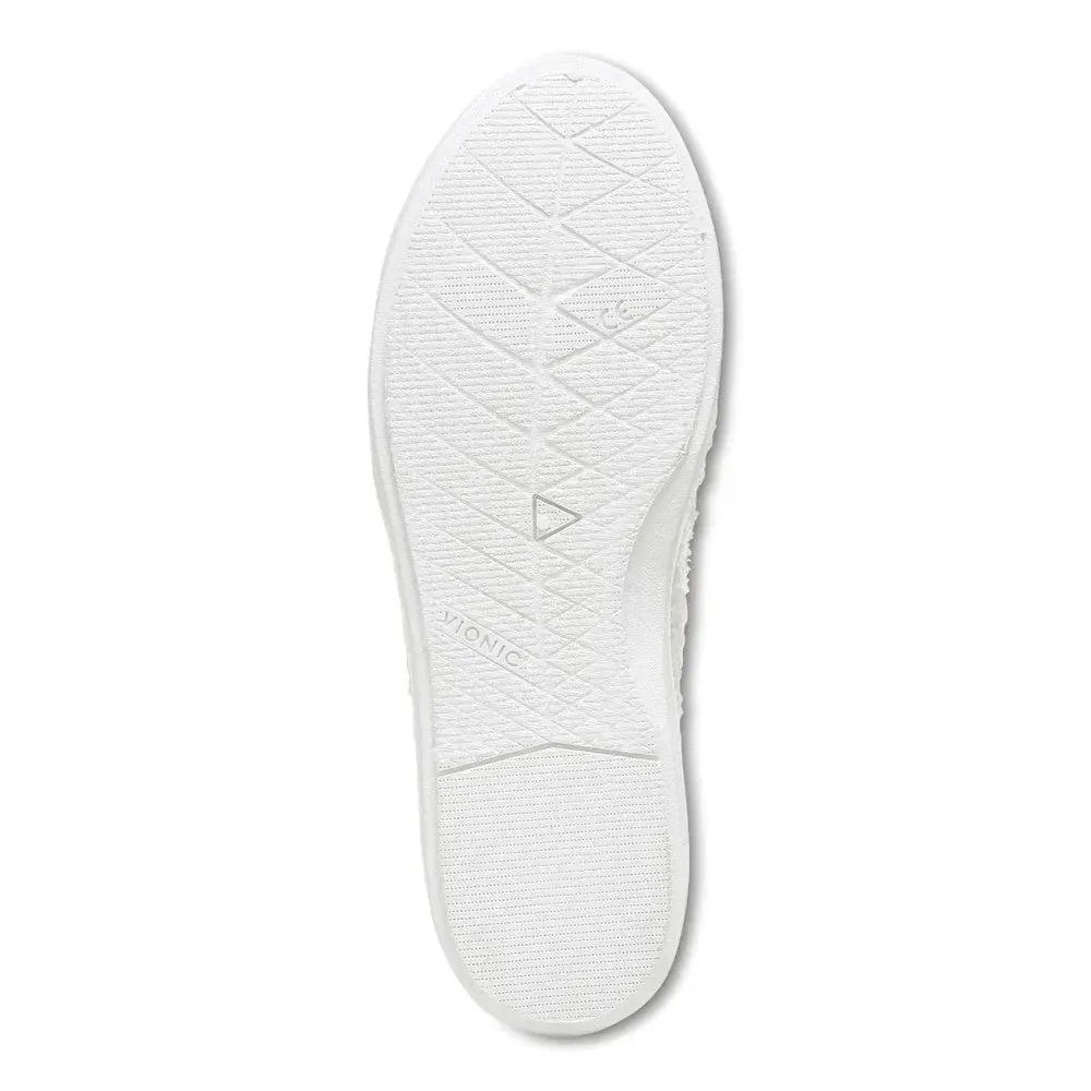 Vionic Women's Beach Malibu Slip-On Cream Sneaker