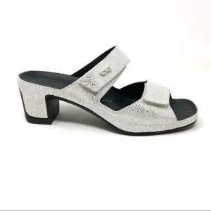 Vital Shoes tor silber mules in silver
