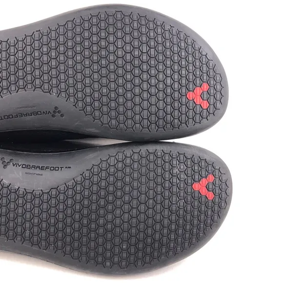 VivoBarefoot Oak Black Leather Moc Toe Shoes EUR 46