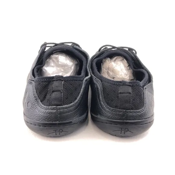 VivoBarefoot Oak Black Leather Moc Toe Shoes EUR 46
