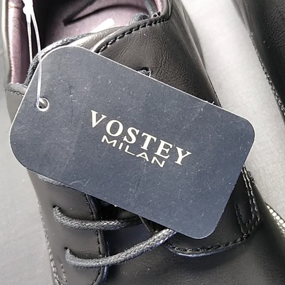Vostey Milan Men's Dress Shoes Leather Casual Dress Shoes for Men Leather