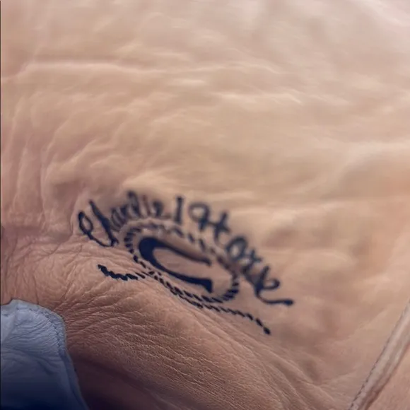 VTG Charlie 1 Horse Tan Leather Western Boots