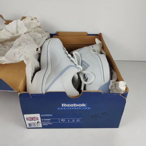 VTG Deadstock Reebok Classic Californium II athletic streetwear shoes womens 8.5