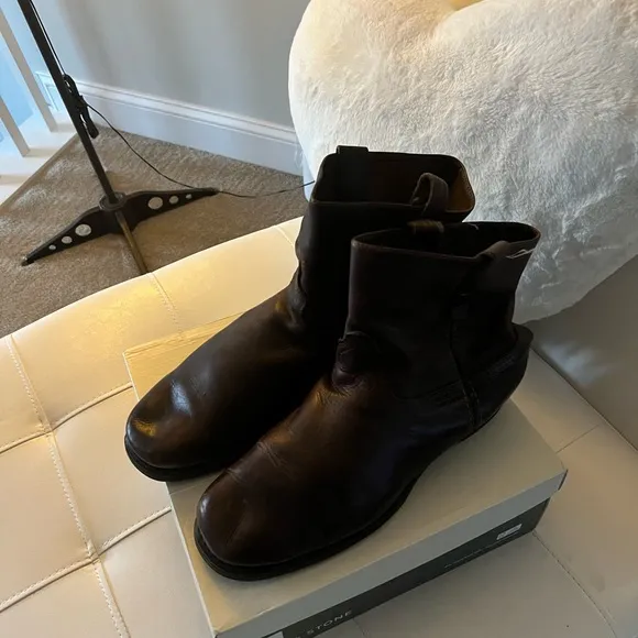 Vulcan Durango Men's Vintage Leather Boots.