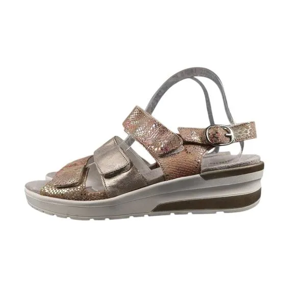 Waldlaufer Shoes Women 41 Sandals Fashion Comfort Leather Adjustable Straps Pink