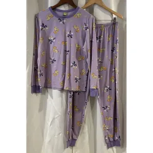 Warner Bros Vintage Tweety Bird Pajama‎ Set Size Large